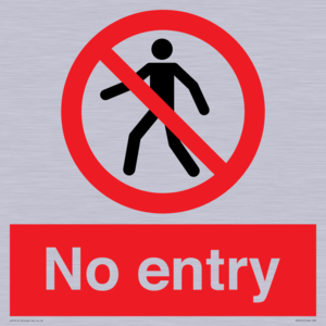 No entry